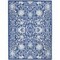 Homeroots 4 x 6 ft. Navy & Ivory Intricate Floral Area Rug 385865 - alternate 1